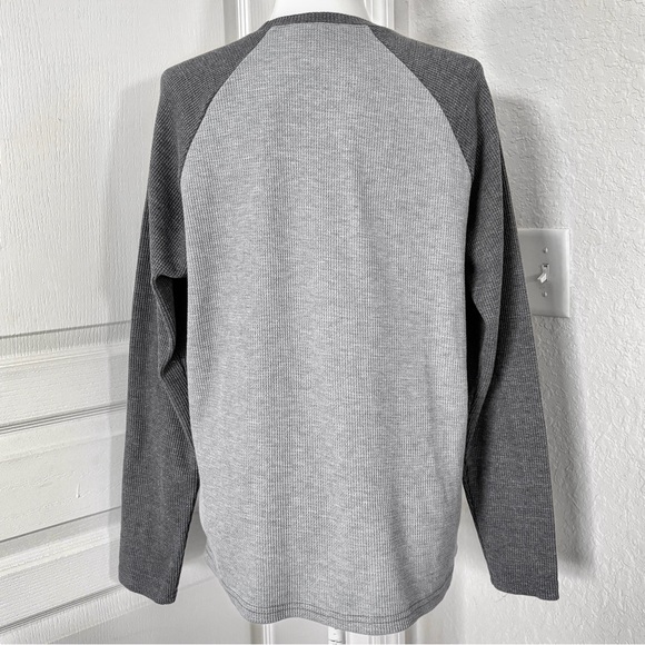 Edikted Me Time Oversized Waffle Top Gray NWOT - Picture 4 of 11